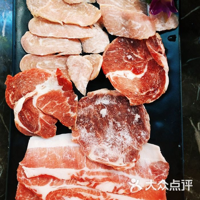 逍云记有家烤肉店猪肉拼盘图片-北京烧烤-大众点评网
