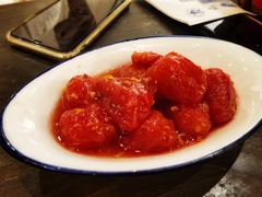 凉拌小番茄-盟重烧烤(东瓜山创始店)