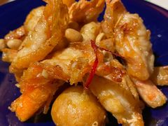 梨球果仁虾-小吊梨汤·北京菜·烤鸭(双井乐成中心店)