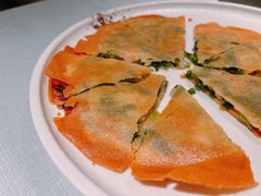 韭菜鲜虾薄饼-桂满陇·西湖船宴(平安金融中心店)