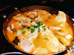 石锅鸡汤豆腐-绿茶餐厅(石家庄万象城店)