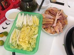 鸡，娃娃菜-叶记猪肚鸡(宝安椰林湾店)