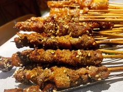 烤羔羊肉串-二旗里烧烤·烤羊排(龙域店)