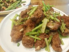孜然蒜香炸排骨-穆鑫楼食府