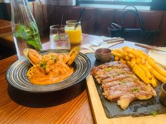 澳洲谷饲黑安格斯西冷牛排-澳骄 Aussie Kitchen·手工披萨·西餐(国大店)