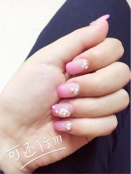 -手牵手美甲