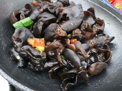 干锅黑木耳-万景饭店·鱼街农家菜