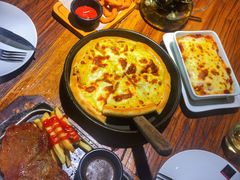 双倍泰国榴莲披萨-意国小镇披萨牛排餐厅(新玛特店)