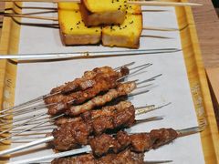 -街角等你.大连海鲜烧烤.经典铁板海鲜串(西安路店)