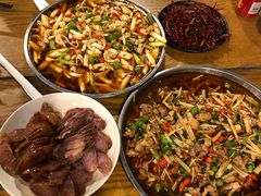 爆炒黄喉-邱金小炒·30 年盐帮江湖菜(自贡店)