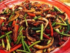 双椒鱿鱼须-灶东家民间菜(回兴店)