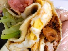 五福卷饼-北大学一食堂