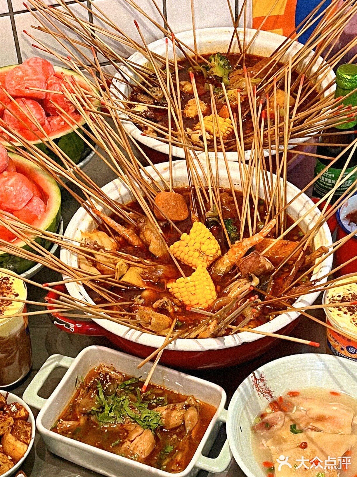 地道成都串串🍢人均50r街头撸串