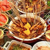 地道成都串串🍢人均50r街头撸串
