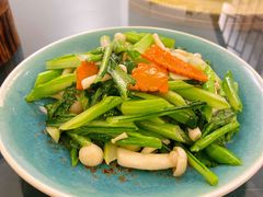 芦笋鸡枞菌-君霖海鲜私房菜(春柳店)