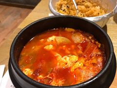 海鲜嫩豆腐汤-姜虎东白丁烤肉(苏州中心店)