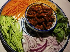 招牌京酱肉丝-额娘·现烙春饼烤鸭(太原总店)