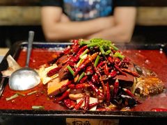 -探鱼·鲜青椒爽麻烤鱼(苏宁广场店)