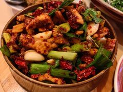 宫爆板筋-山石榴·贵州菜(丰盛里店)