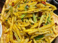 干煸藕丝-老鳖私房菜(常青花园店)