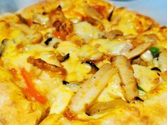 蘑菇烤鸡薄脆披萨-West10 西拾·西餐厅·创意菜(未来科技城店)