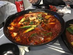 海鲜毛血旺-虾易落味(杭州黄龙万科中心店)