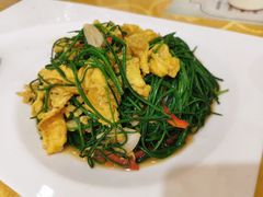 沙葱炒鸡蛋-新疆巴州金丝特餐厅(大钟寺店)