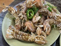 椒盐濑尿虾-贞姨美食·老字号海鲜大排档