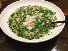 虾仁荠菜蘑菇羹-上海人家花樣年华(中山公园店)