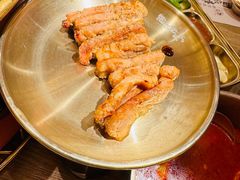 秘制牛五花-西塔老太太泥炉烤肉(海上世界店)