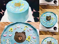 简笔画头像手绘蛋糕-艾加柒克蛋糕茶歇甜品台(春熙路店)