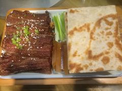 烙饼卷咸带鱼-局气 烤鸭·北京菜(光华路店)