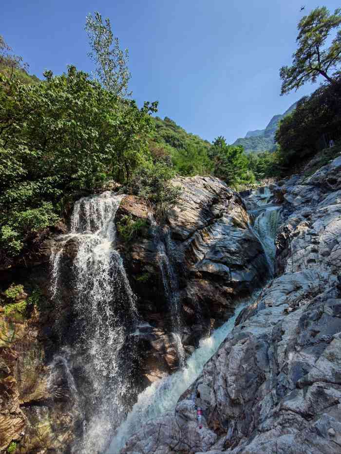 长安高冠峪风景区-"我们走高速,是从户县进入的,不堵车40分.