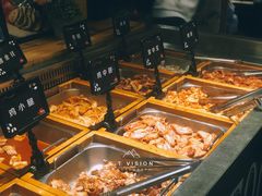自助取餐区-大山炭火烤肉自助(百盛步行街广场店)