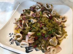 酸菜炒鱿鱼-温岭人家(红花北路店)