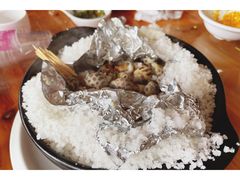 盐焗花螺-蓝湾碧波·老字号·疍家非遗海上餐厅