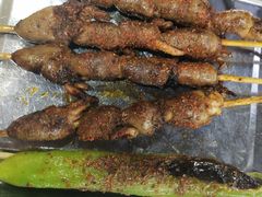 烤鸡心-疆域美食
