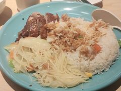 烧鸭拼油鸡-避风塘(百联东郊店)