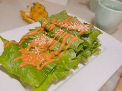 麻酱油麦菜-绿茶餐厅(西单老佛爷店)