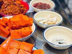 重庆原始红油现炒锅底-王歘歘·chuǎ火锅(五道营店)