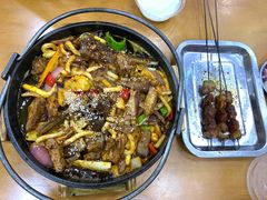 羊肉炕锅-夏都地标马一刀烤肉美食城