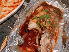 酱烤活鲈鱼-新白鹿餐厅(虹桥南丰城店)