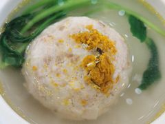 蟹粉狮子头-怡园饭店-餐厅(四望亭店)