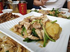 姜葱炒脆皮鲩-化州肥仔大排档(建安二路店)