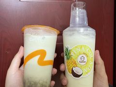 绿豆牛奶冰-CoCo都可(梅李大梦想城店)