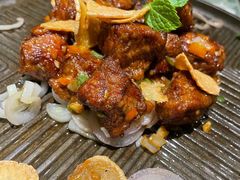 青芥香蒜牛肉粒-唐廊烤鸭店(工体店)
