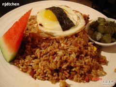 口蘑牛肉炒饭-美丽心情蛋糕(江苏路店)