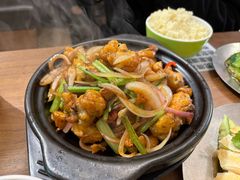 啫啫滑鸡煲-绿柠食堂(北外滩店)
