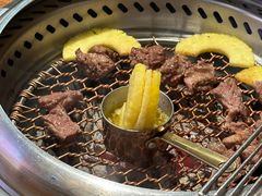 菠萝牛肋条-黑牛の店·和牛烧肉(合生汇店)
