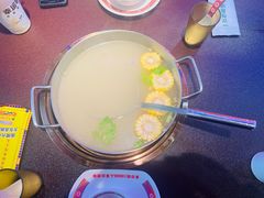 牛骨浓汤锅底-大吉利·潮汕鲜牛肉火锅(总店)